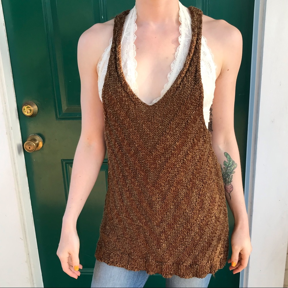 free people sweater tunic